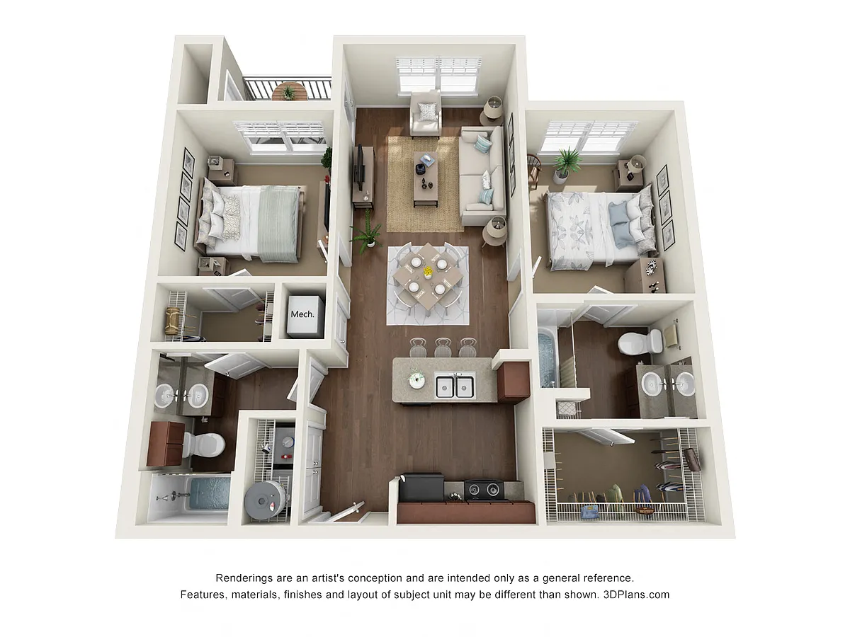 Floor plan B