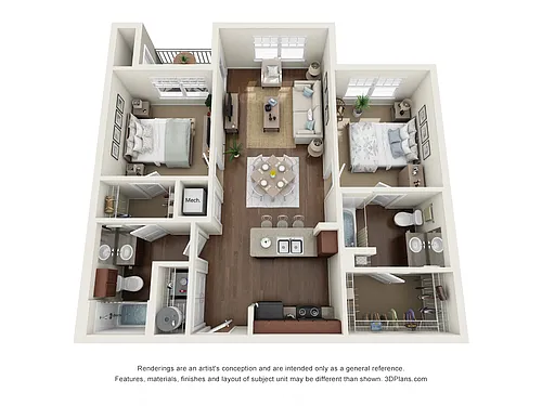 Floor plan B