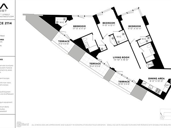 2nd image of 625 W 57th St APT 2114