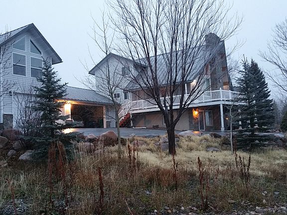 Larger view of home from SW