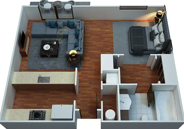 The Flats at Arrowood — Photo 2