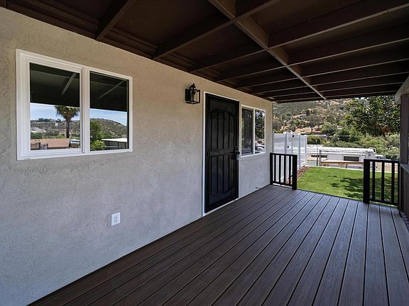All new front porch