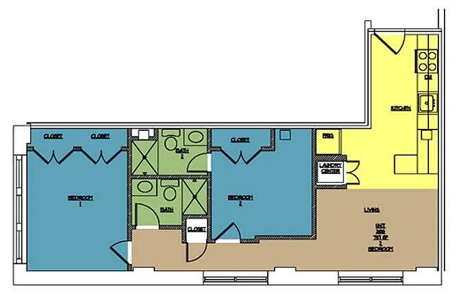 Floor plan Masonry TS-B1