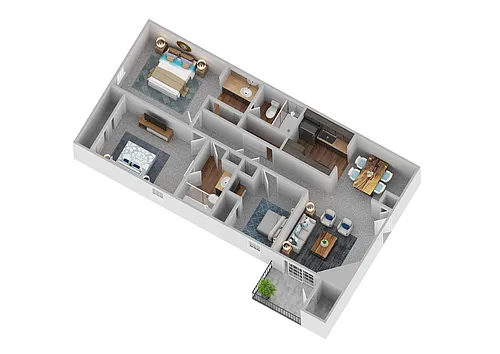 Floor plan The Magnolia