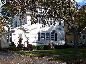 Front of the house