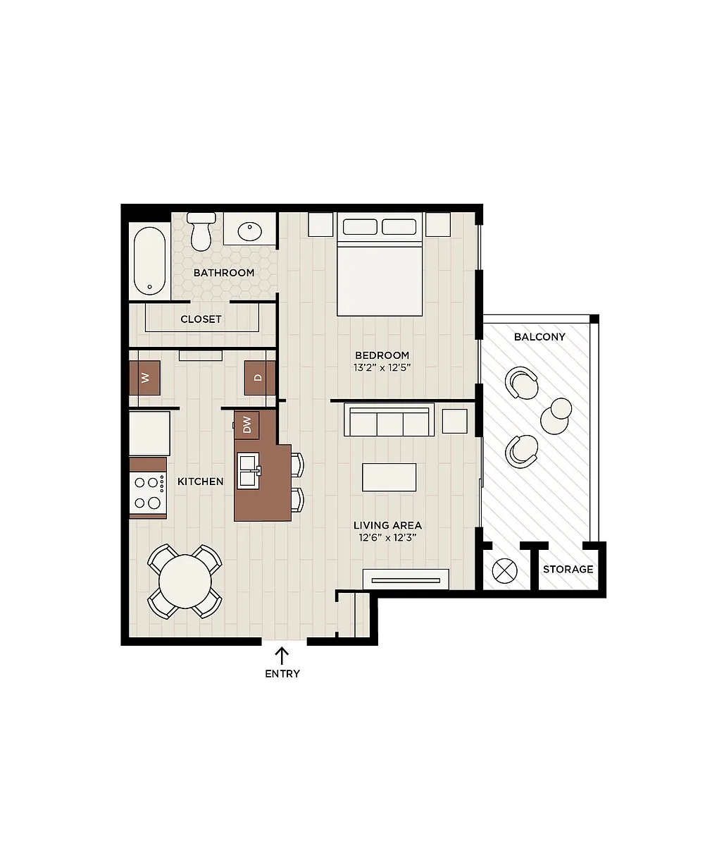 Floor plan Bluebell