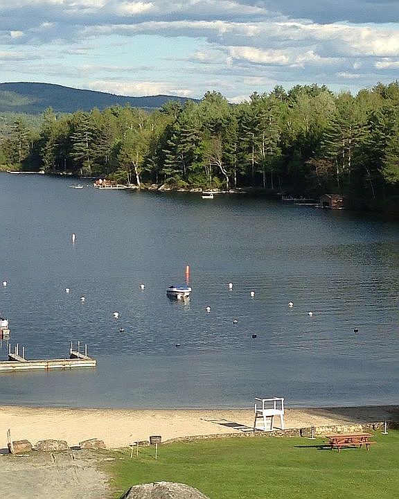 View from deck in early fall