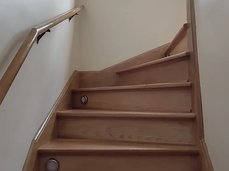 Upstairs staircase