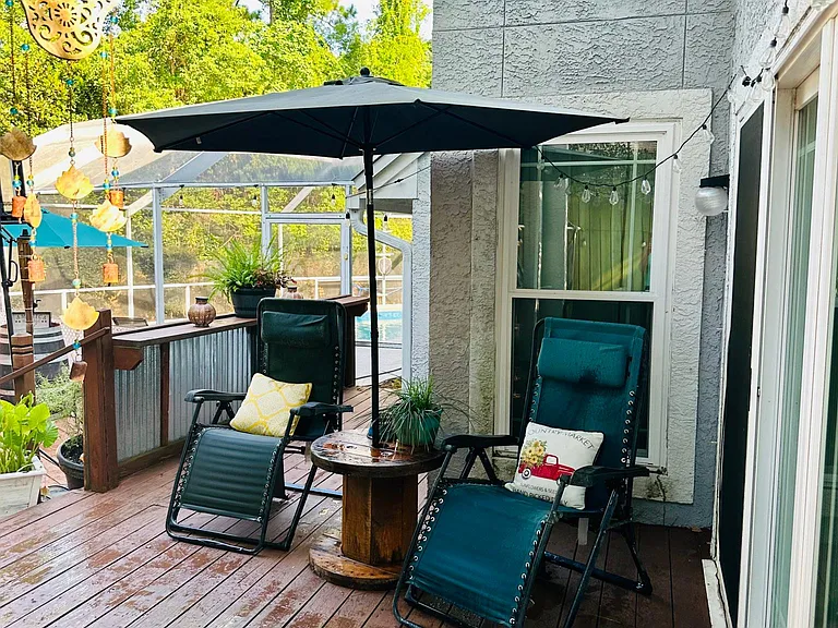 Back Patio- Off Kitchen