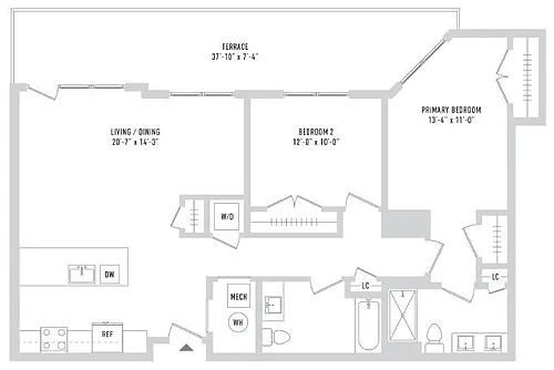 Floor plan B06