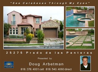 25275 Prado De Las Panteras, Calabasas, CA 91302