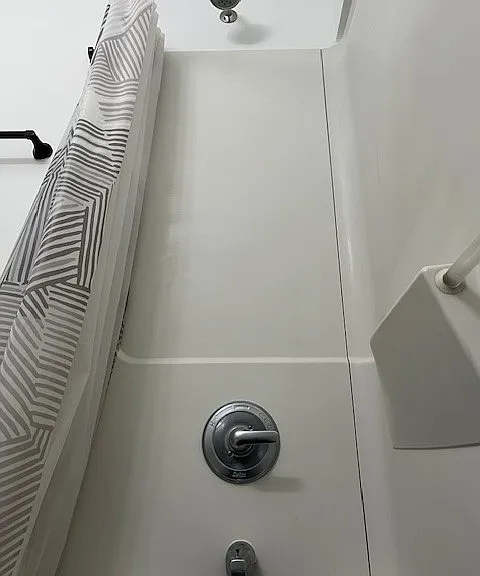 Clean shower and tub.