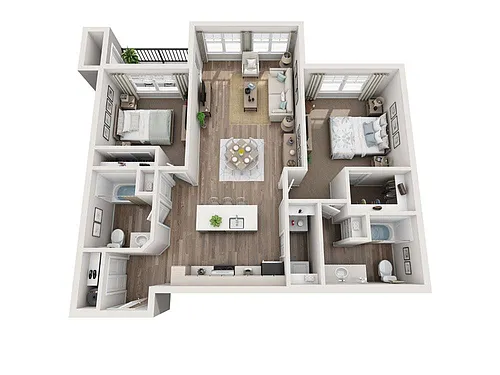 Floor plan Stevens II