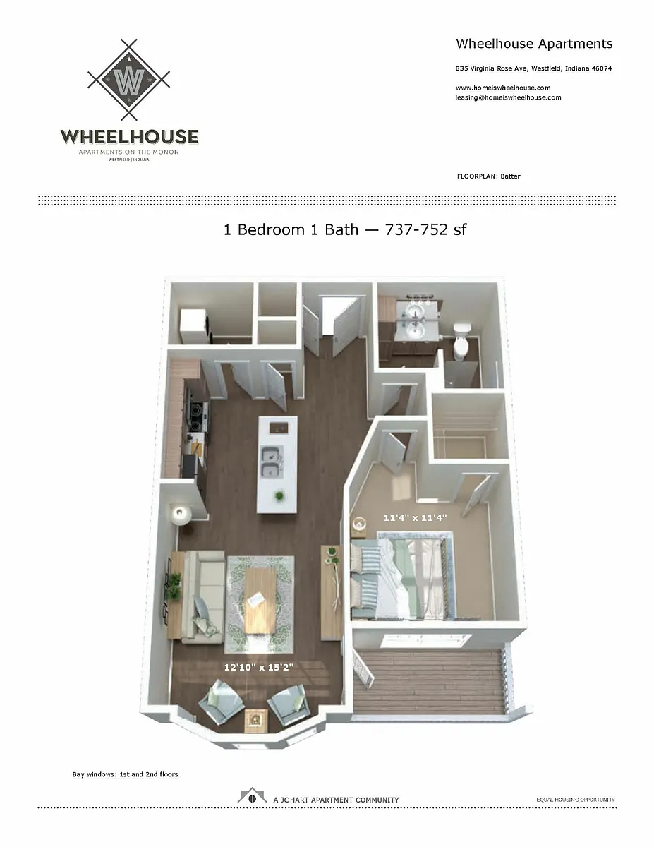 Floor plan Batter A 1.1