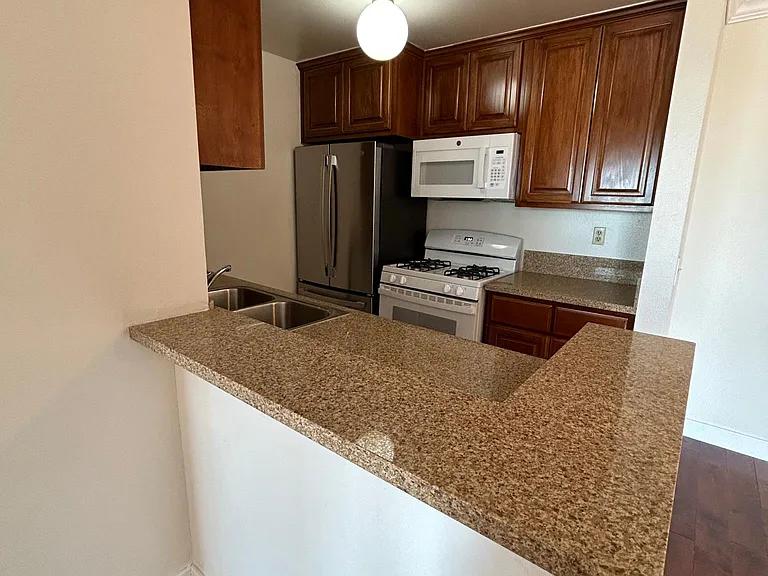 Kitchen with brand new appliances