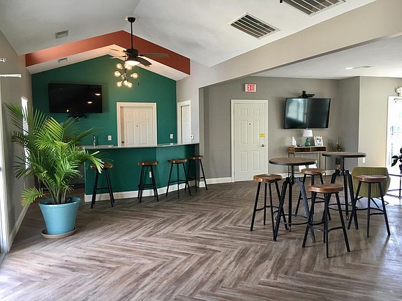 Newly renovated clubhouse