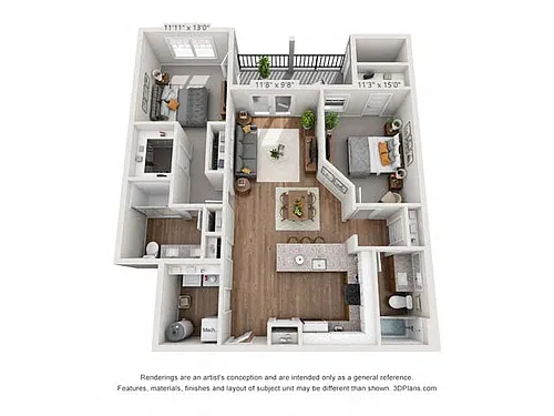 Floor plan Montford