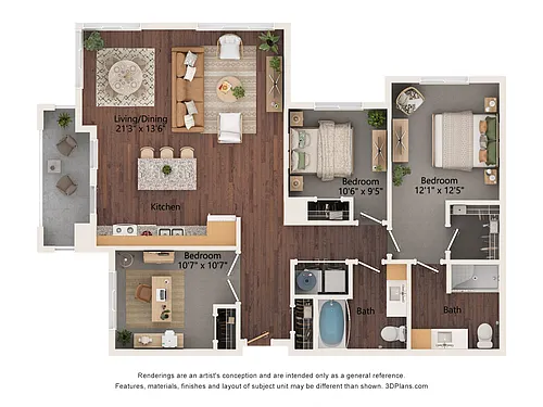 Floor plan 3A