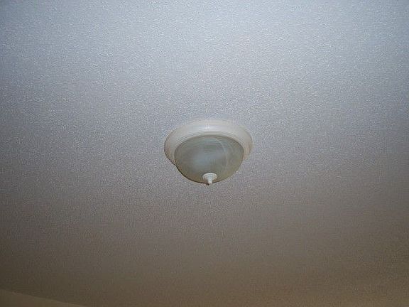 New light fixture in Dining Area