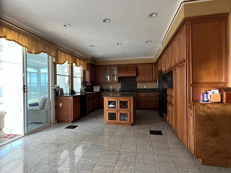 Kitchen view from family room.