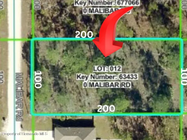 LOT 12 Malibar Rd, Brooksville, FL 34614