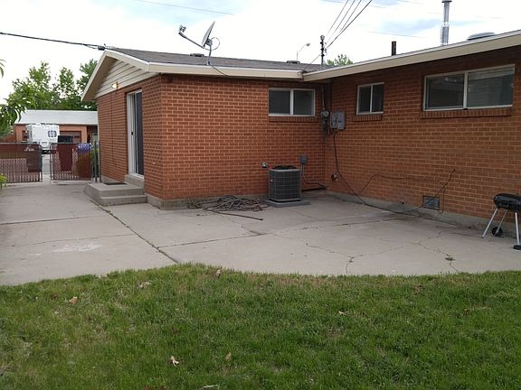 Back yard patio