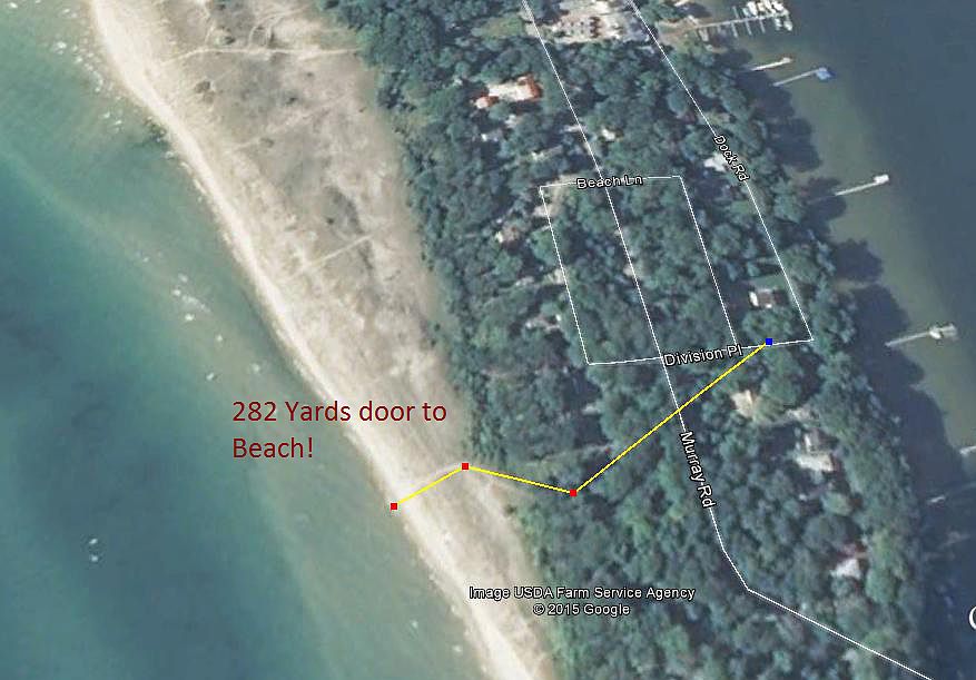 Quick stroll to Michigan bch