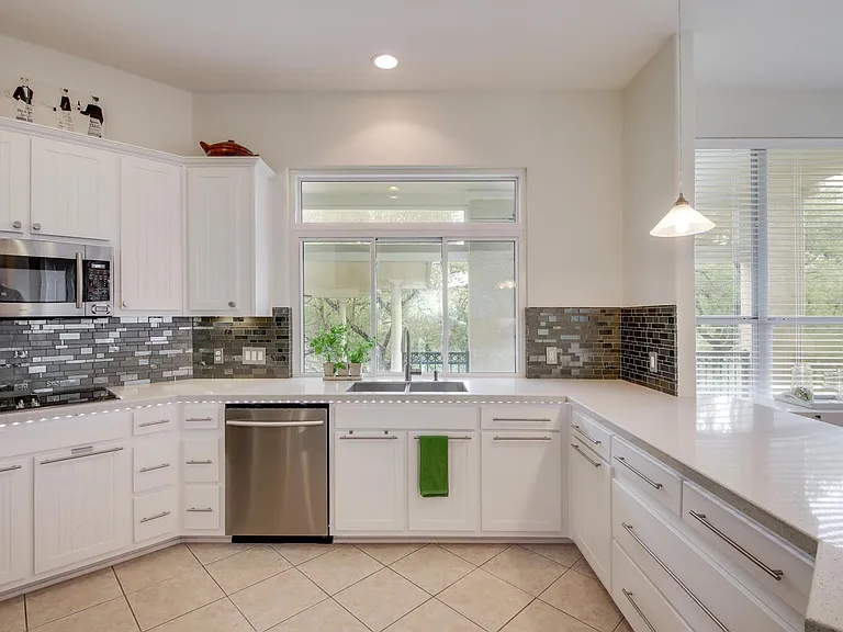 recently redone kitchen