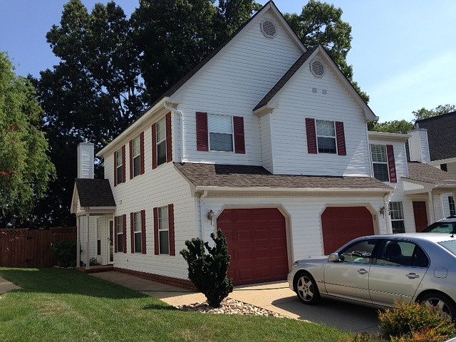 front of Duplex