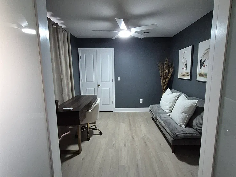 3rd Bedroom / Office. Has Futon. Futon can be taken out to leave as office only.