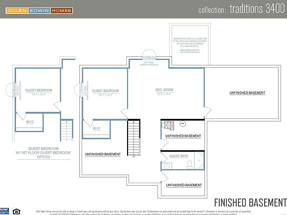 T3400 9.0 Finished Basement