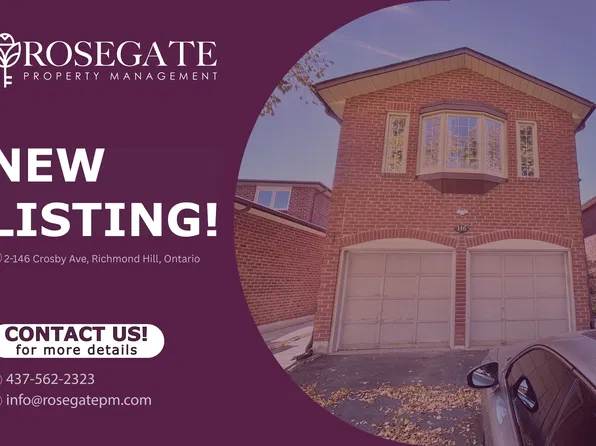 146 Crosby Ave #2, Richmond Hill, ON L4C 9N5
