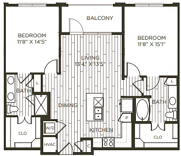 Floor plan B1