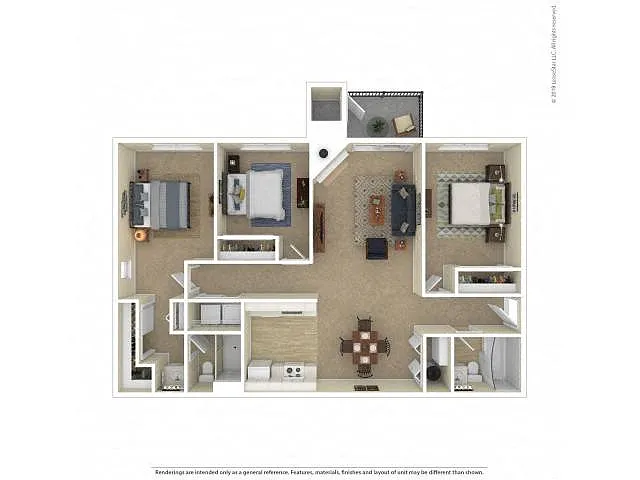 Floor plan Oak- Renovated