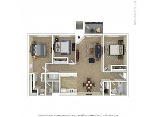 Floor plan Oak- Renovated
