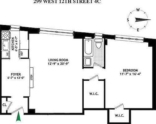 2nd image of 299 W 12th St APT 9C