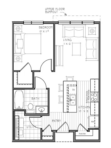 Floor plan 664-B2