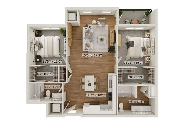 Floor plan Harriet B