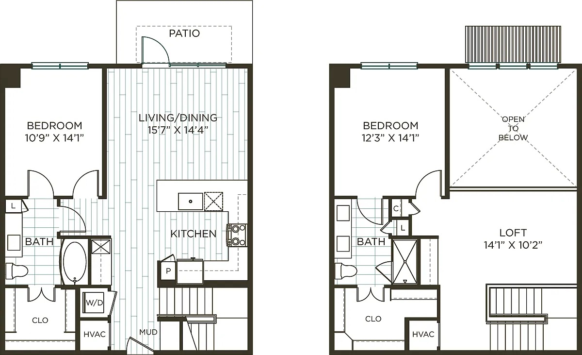 Floor plan TH2