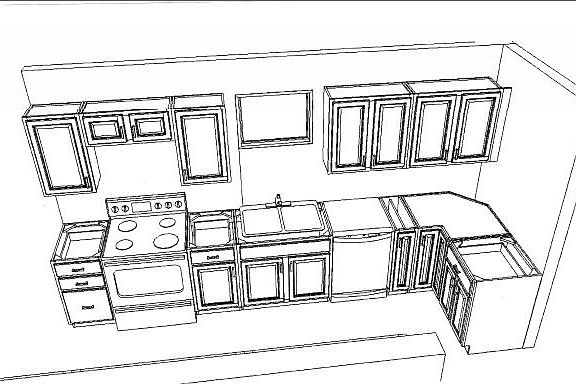 Kitchen remodel layout
