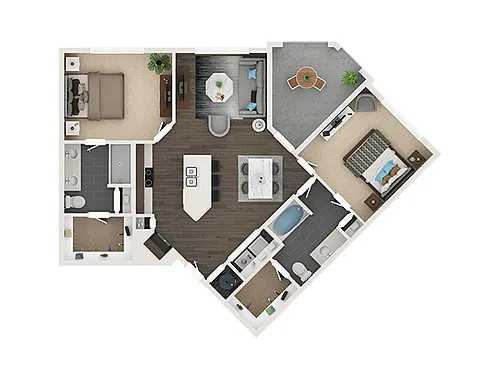 Floor plan B3
