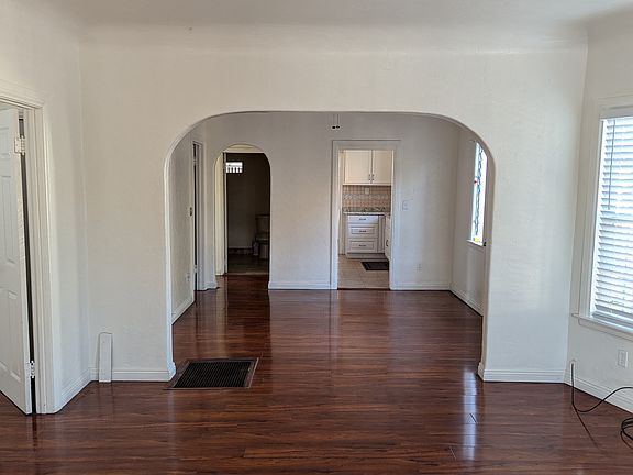 Living room + dining room