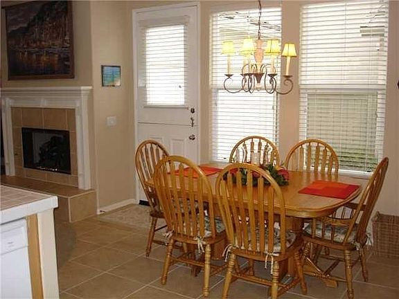 Dining Room with Side Door