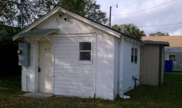Front of rental house
