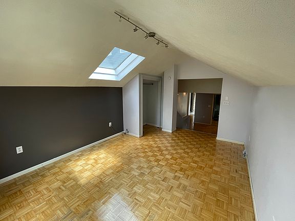 Large skylight provides nice natural light