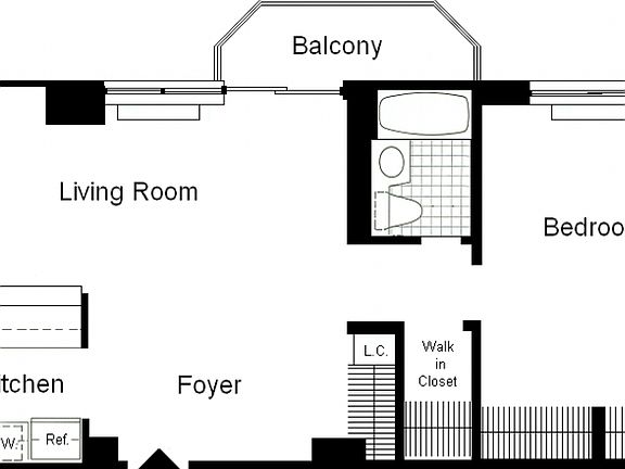 2nd image of 235 W 48th St APT 22A
