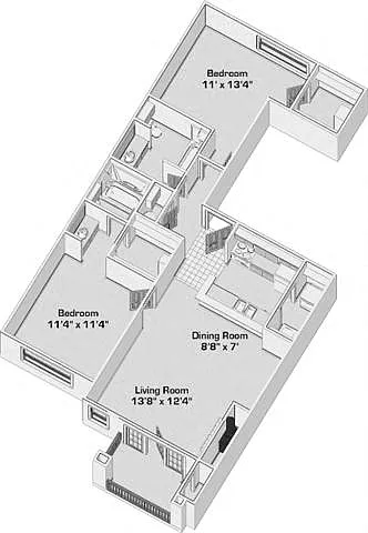 Floor plan B2