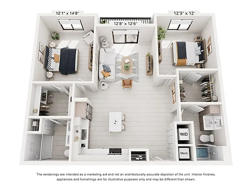 Floor plan Model B