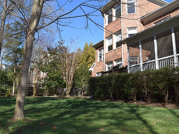 private fenced yard