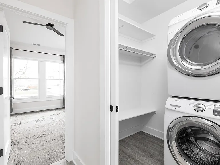 Private laundry room